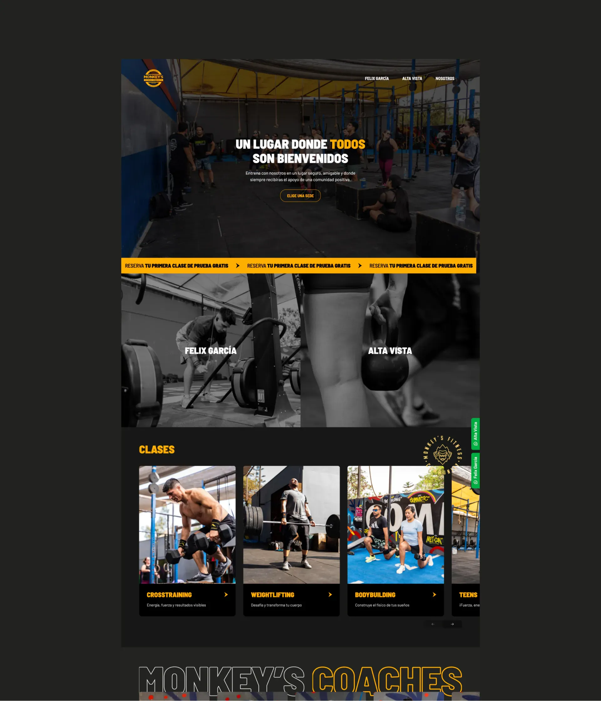 Monkey's Fitness Community